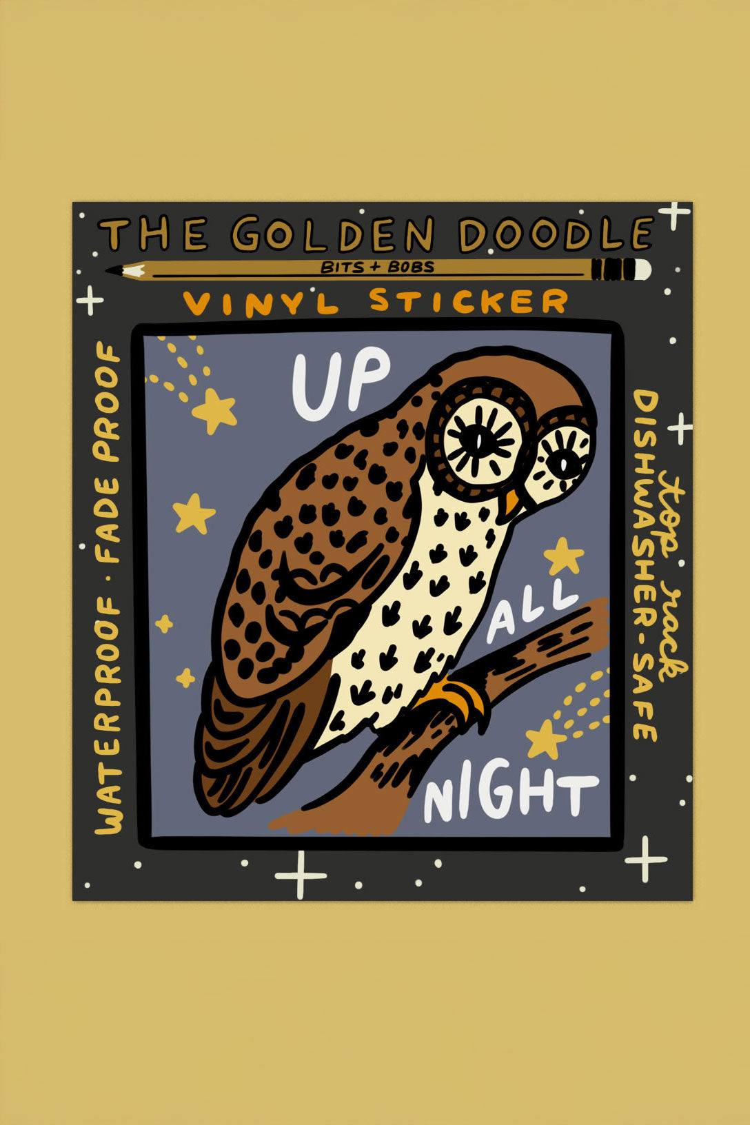 Up All Night Sticker